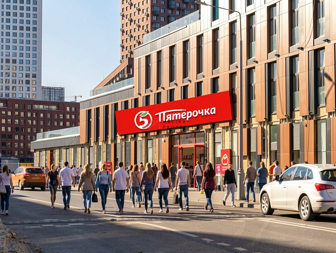 Продажа помещения с магазином Пятерочка в МФЗ "Эйлер"
