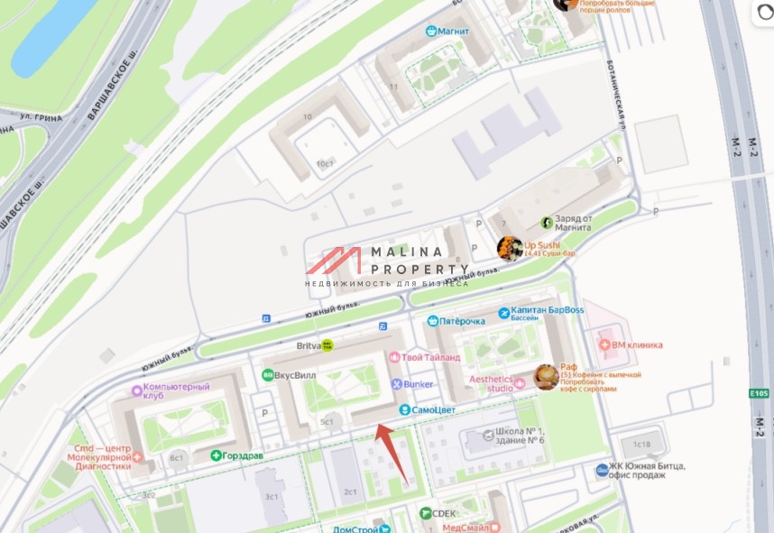 Продажа торгового помещения в ЖК Южная Битца