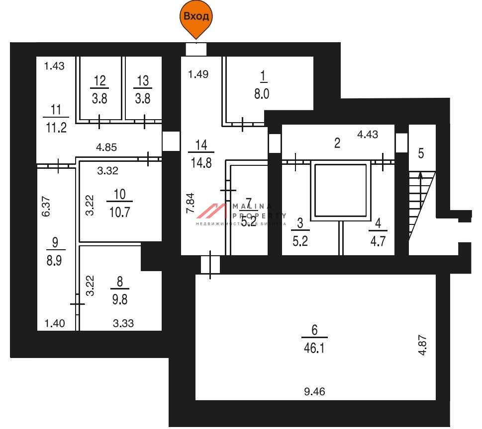 Продажа помещения с окупаемостью 7 лет 
