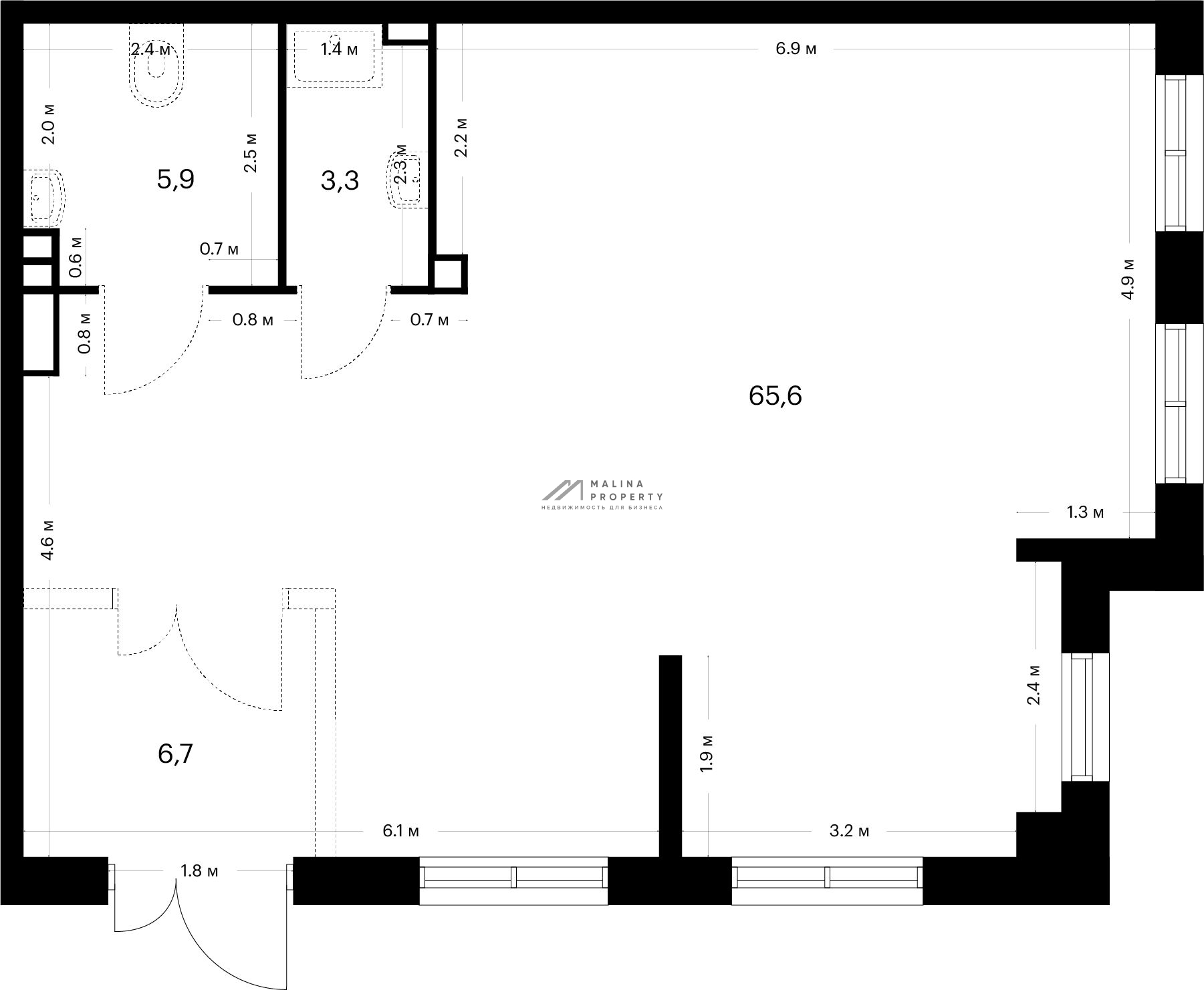 Продажа коммерческого помещения в новостройке