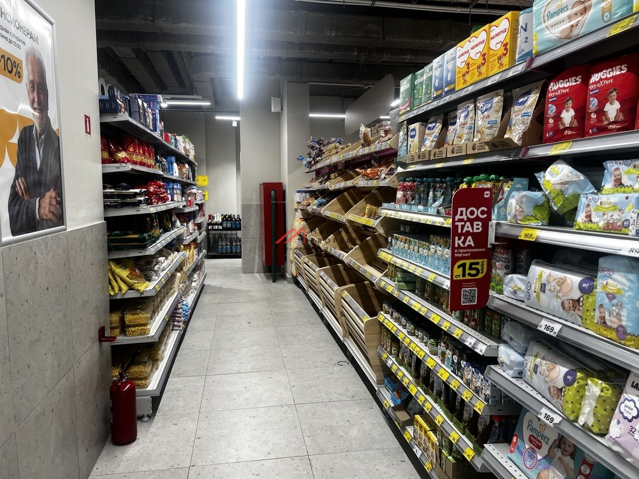 Продажа помещения с арендатором "Магнит" в ЖК Спутник