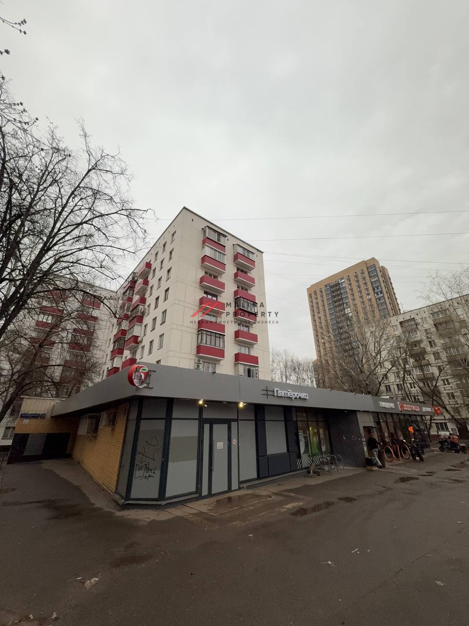 Продажа помещения с сетевыми арендаторами в г. Москва