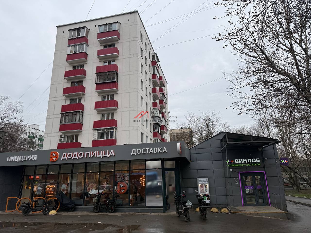 Продажа помещения с сетевыми арендаторами в г. Москва