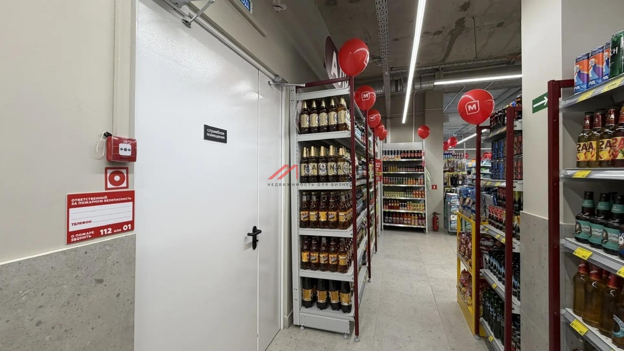 Продажа торгового помещения с арендатором Магнит