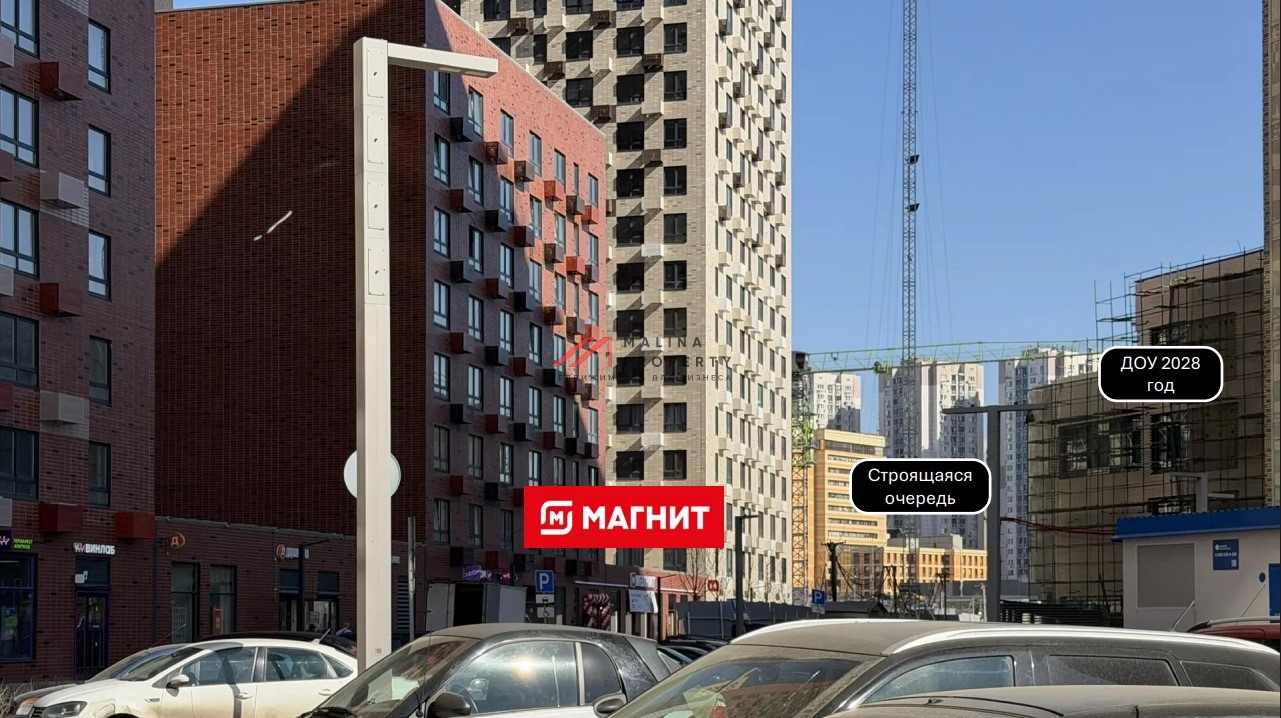 Продажа торгового помещения с арендатором Магнит