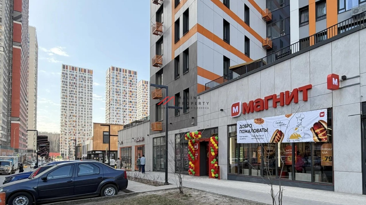 Продажа помещения с арендатором "Магнит" в ЖК Спутник