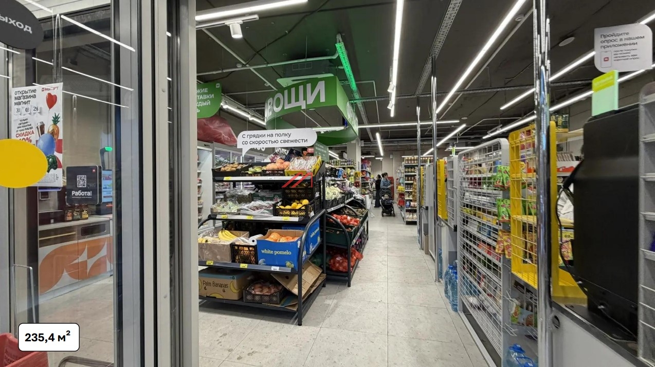 Продажа помещения с арендатором "Магнит" в ЖК Спутник