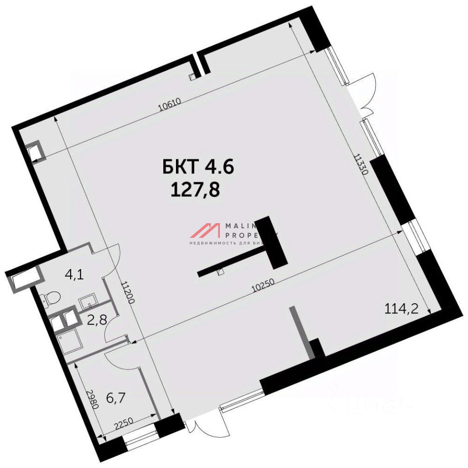 Продажа торгового помещения в ЖК "Движение Тушино" 