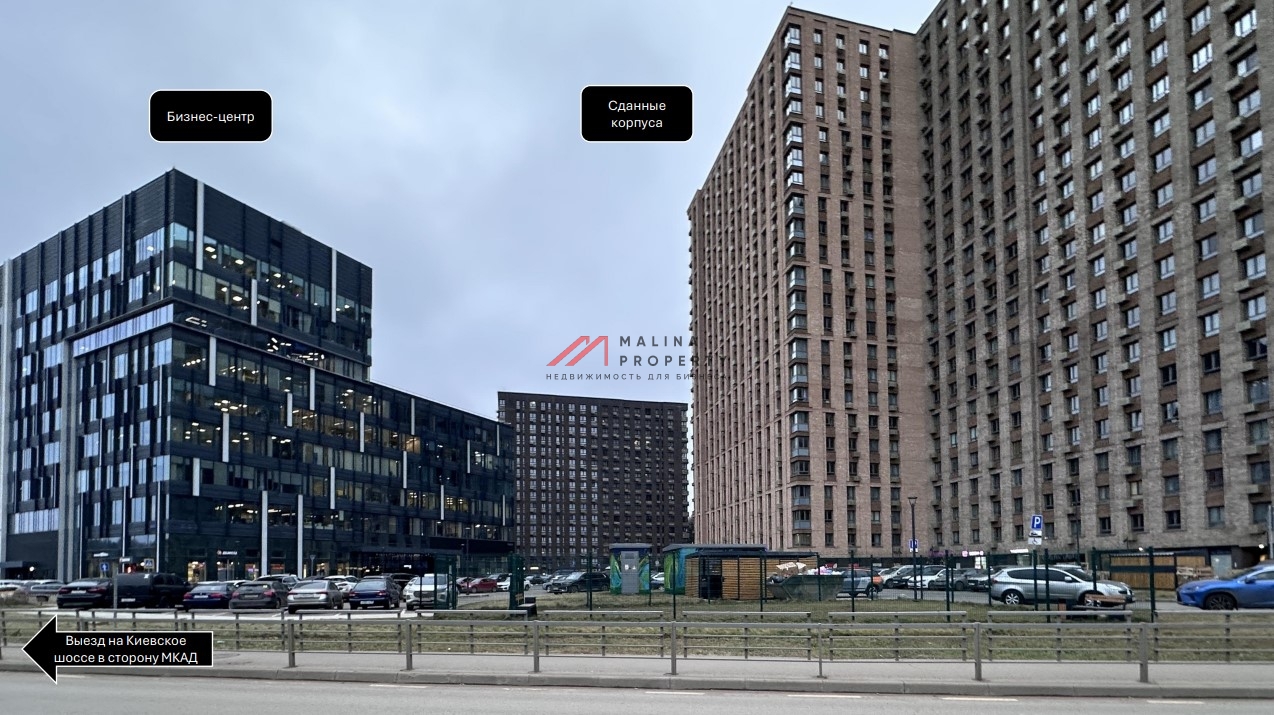 Аренда торгового помещения в ЖК "Тропарево парк" 