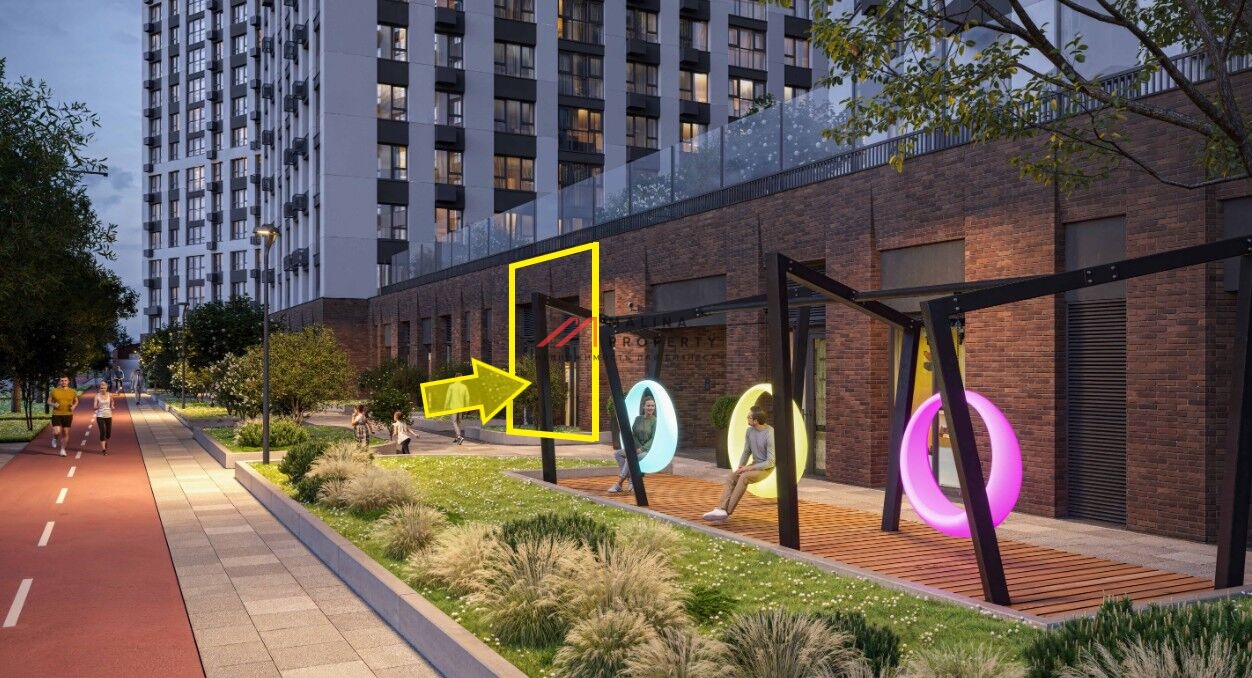 Аренда торгового помещения рядом с супермаркетом в ЖК 1-й Саларьевскй