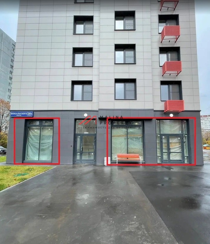 Аренда торгового помещения в новом доме 