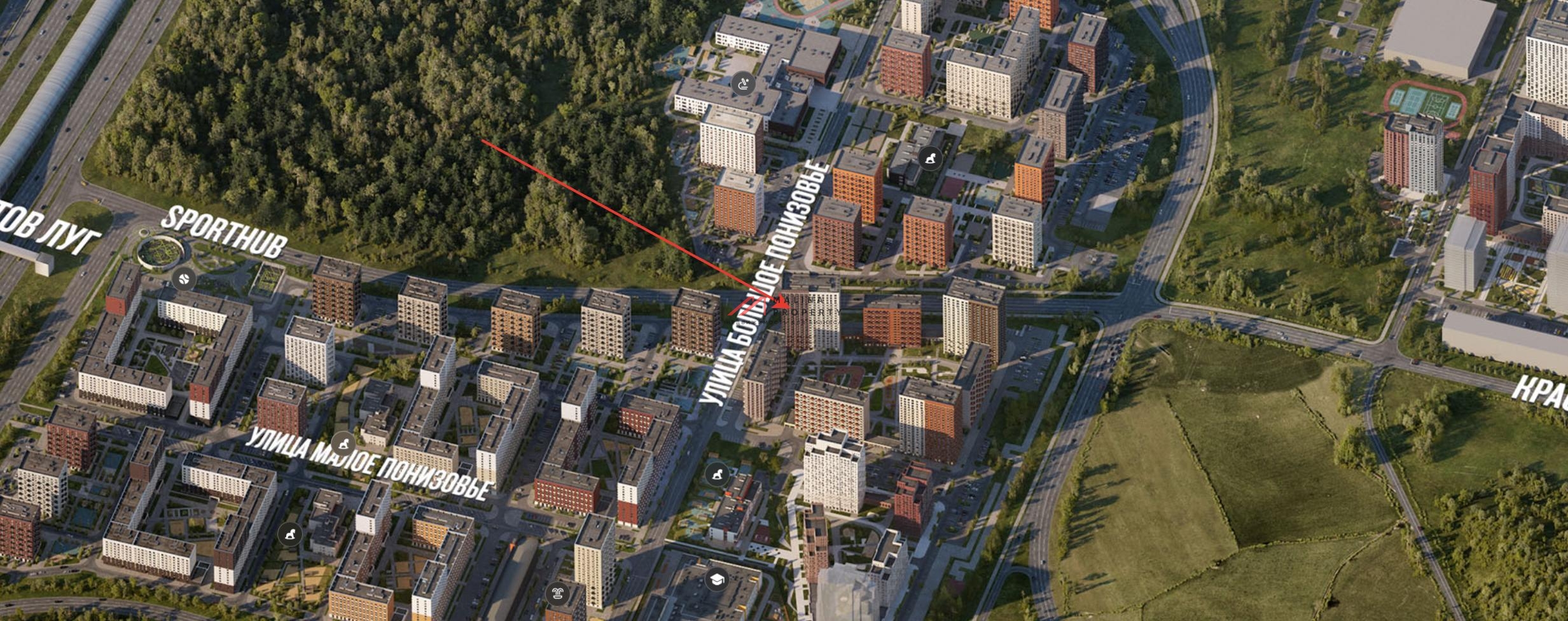 Продажа торгового помещения в ЖК "Саларьево парк