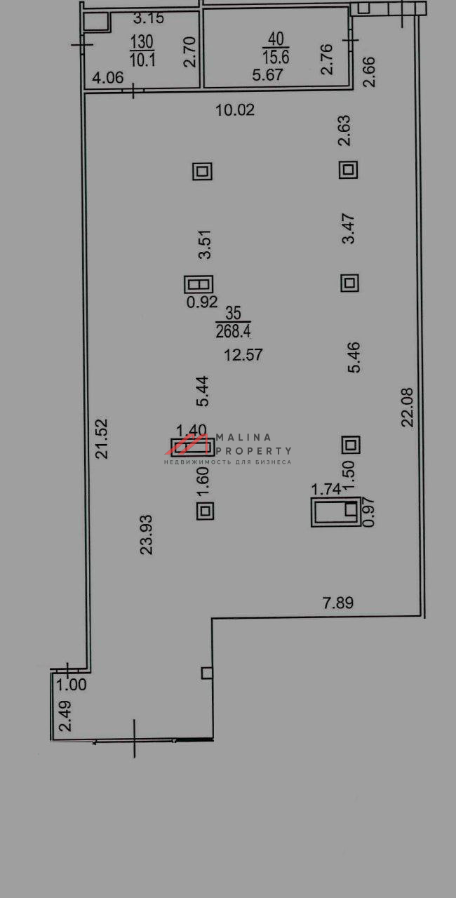 Аренда торгового помещения  в 1-ой минуте от м. Щукининская