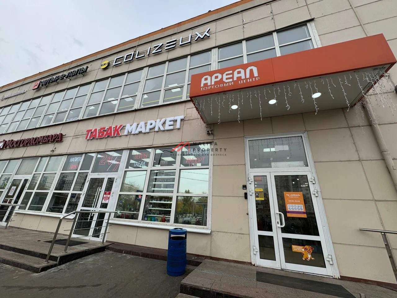 Продажа помещения с арендаторами в ТЦ "Ареал" 
