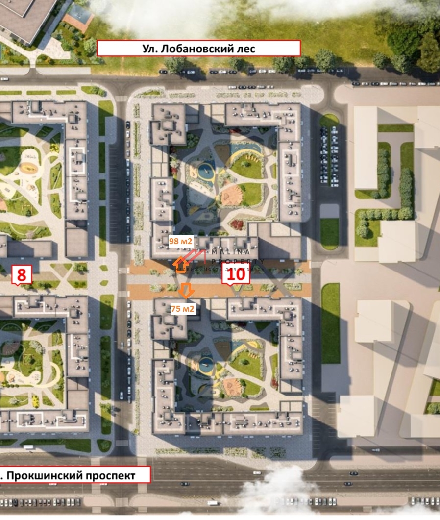 Продажа торгового помещения в ЖК "Прокшино" 