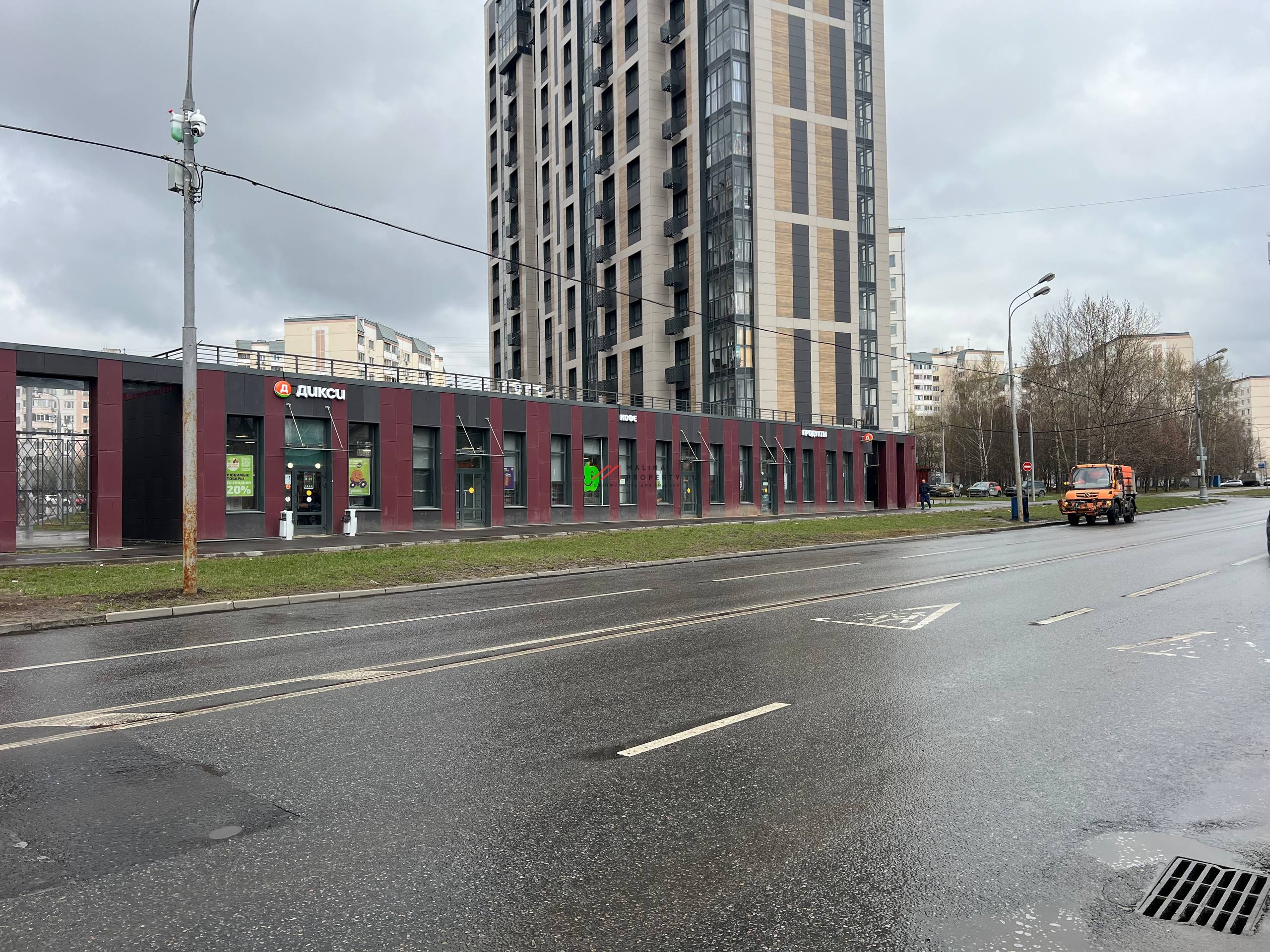 Продажа помещения с арендатором супермаркет "Дикси" 