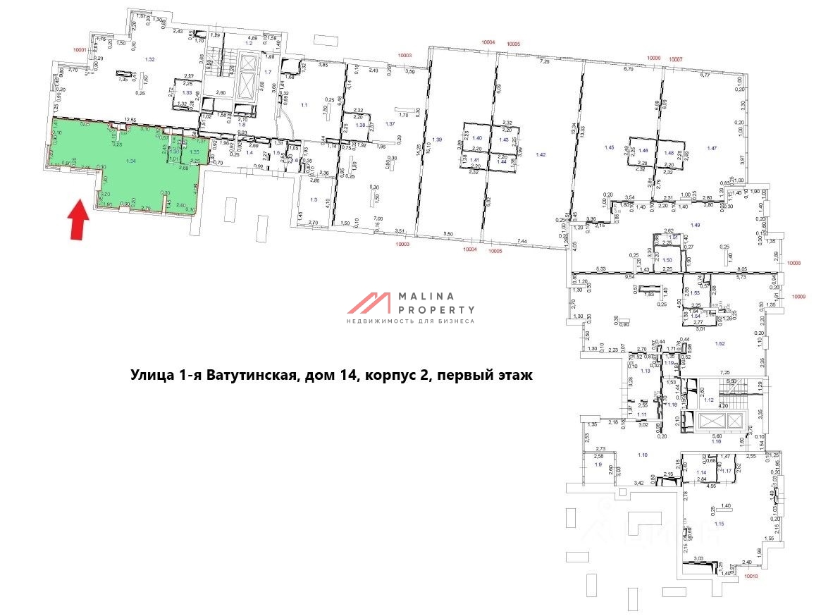 Продажа торгового помещения в ЖК "Russian Design District"