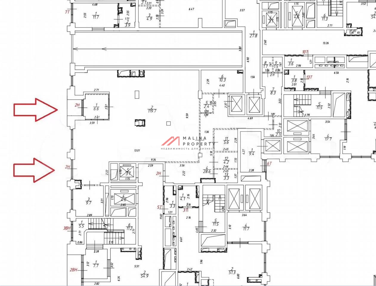 Продажа торгового помещения в ЖК "Shаgal"