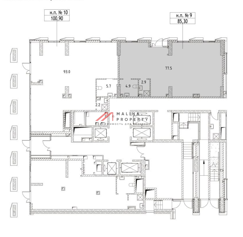 Продажа торгового помещения в ЖК Страна Озерная