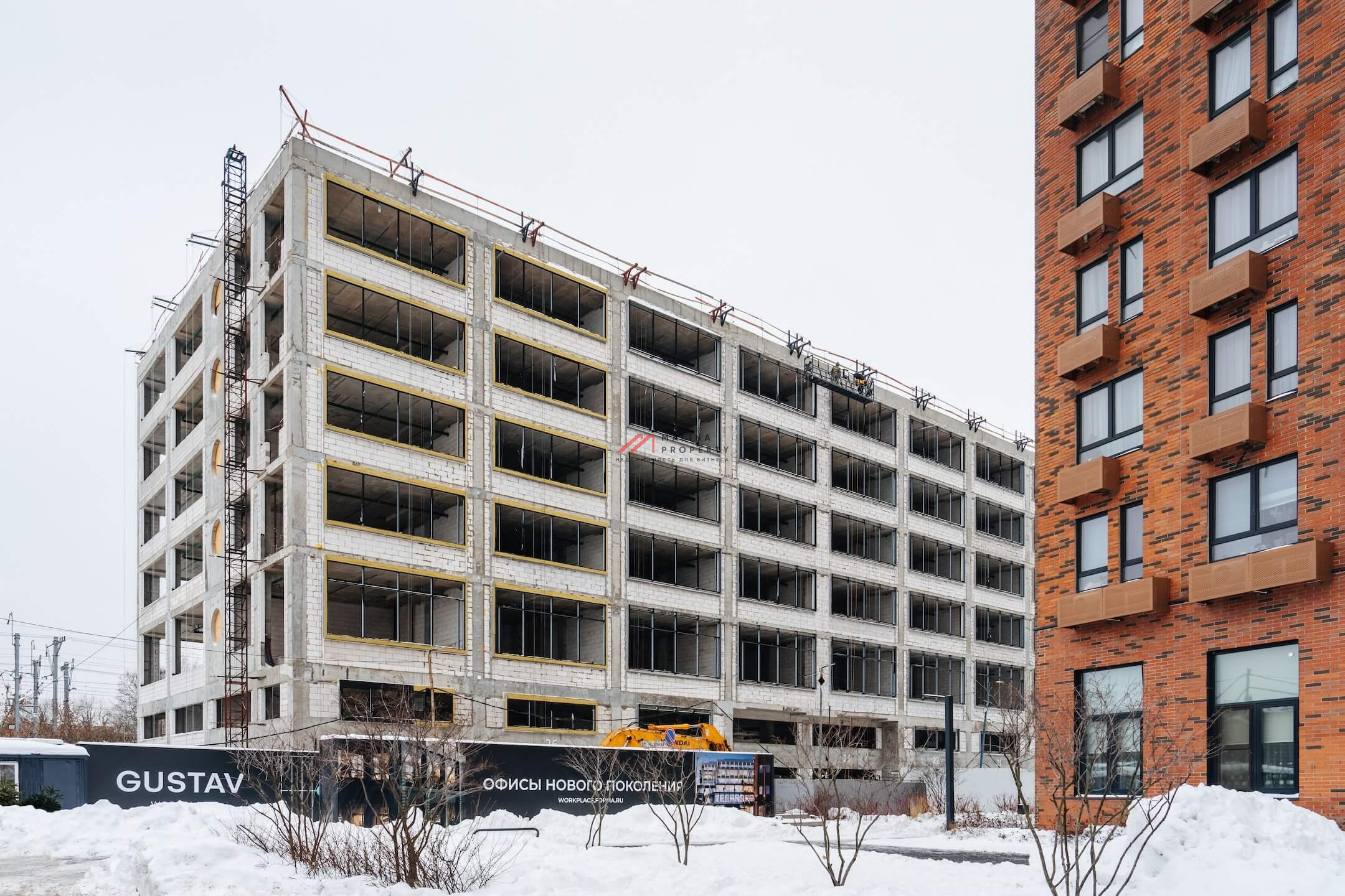 Продажа торгового помещения в БЦ "GUSTAV"