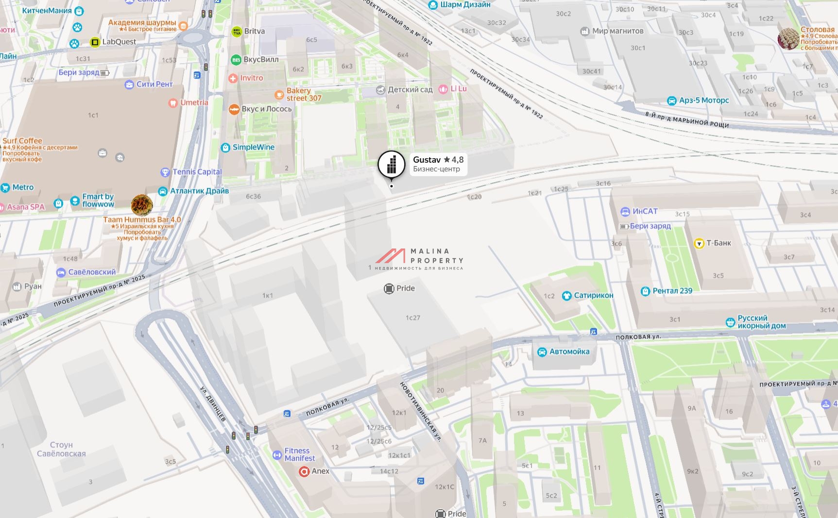 Продажа торгового помещения в БЦ "GUSTAV"