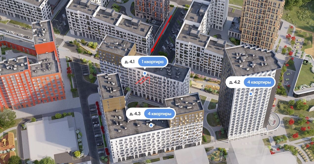 Аренда помещения в жилом комплексе Дзен кварталы