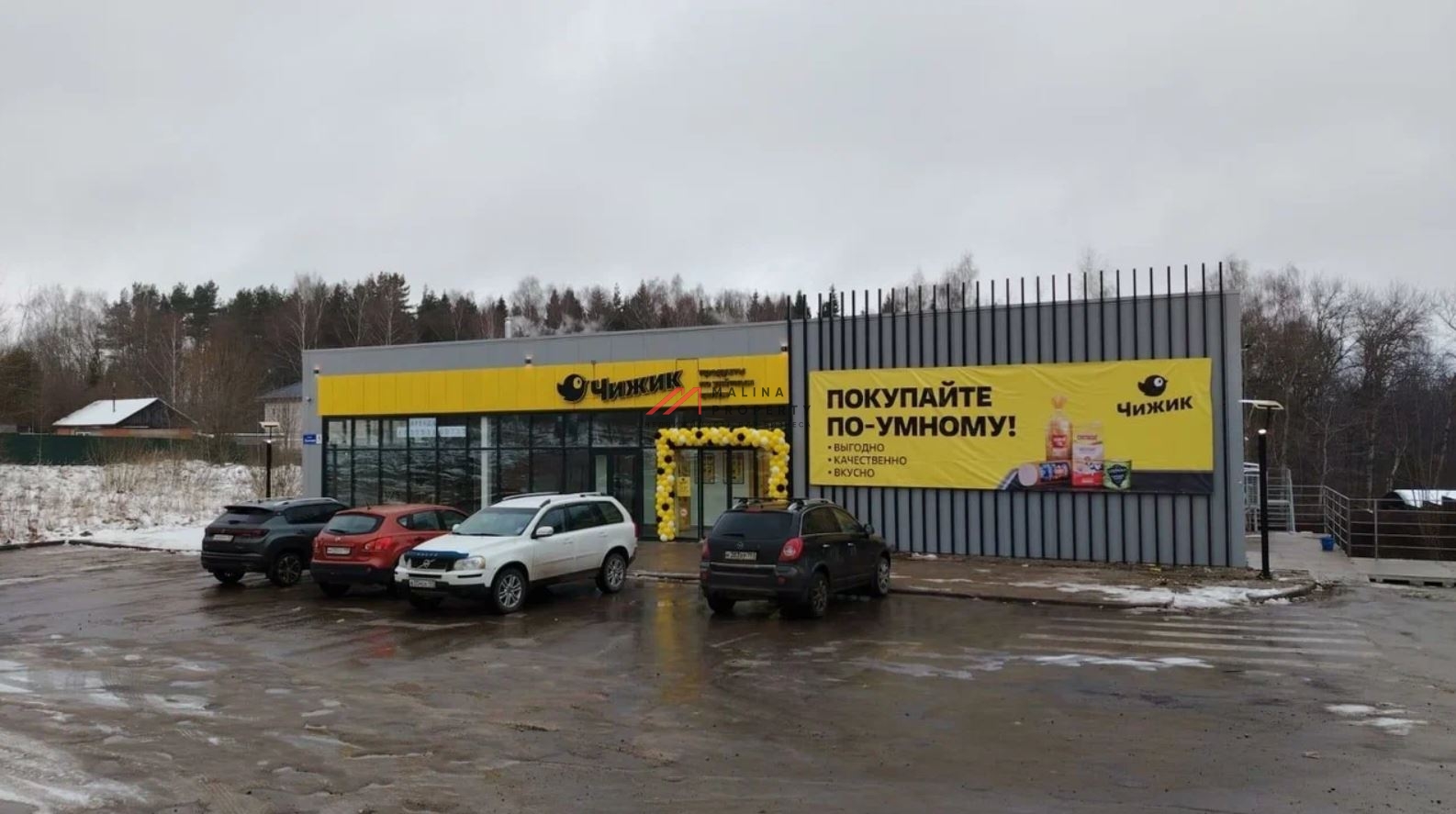 Продажа здания с магазином Чижик в г. Истра