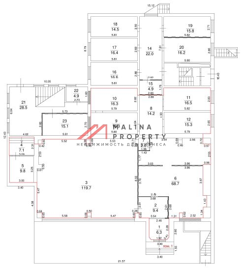 Продажа арендного бизнеса на ул. Каргопольской