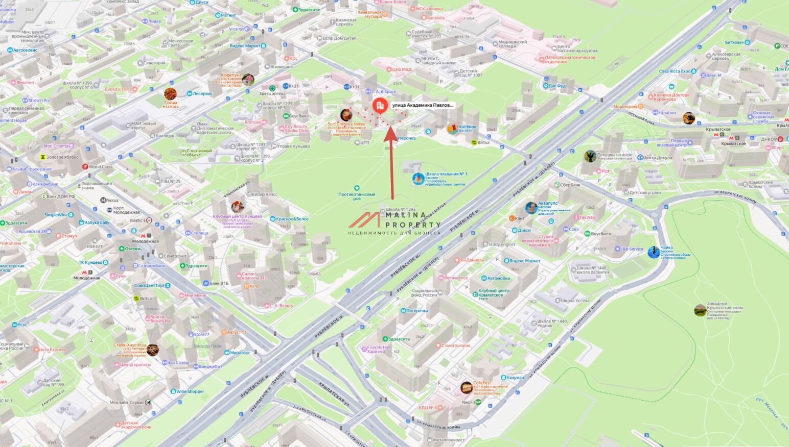 Продажа углового помещения с арендатором в ЖК «Академика Павлова»