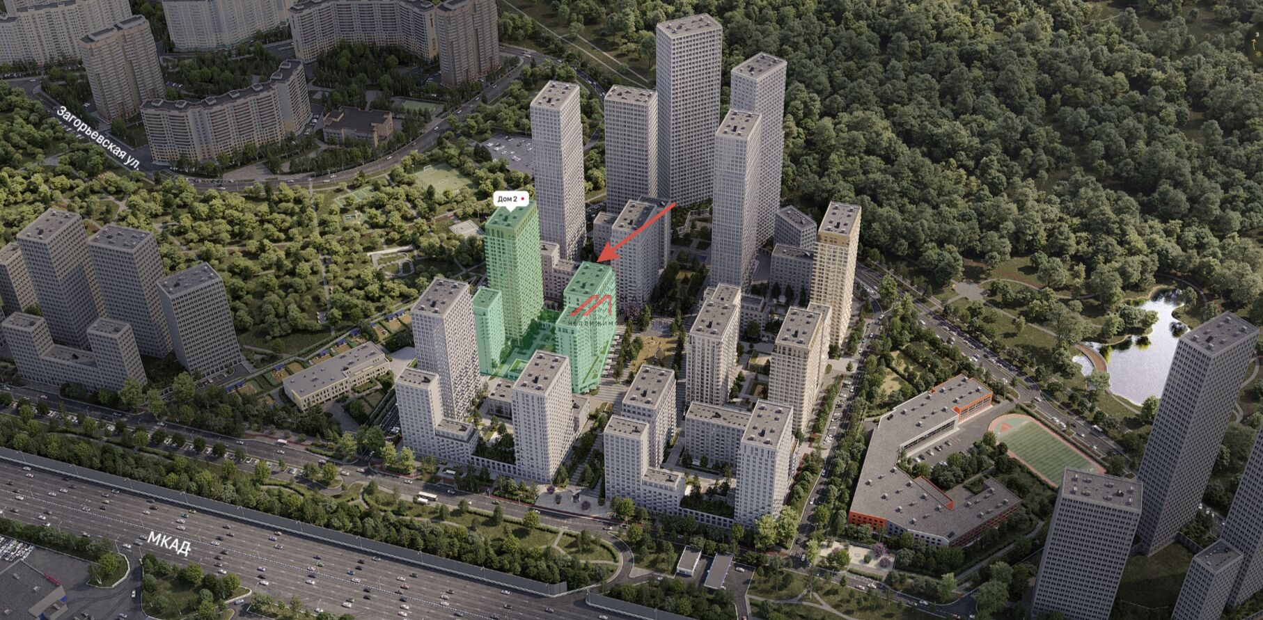 Продажа торгового помещения под супермаркет в ЖК "Квартал Герцена" 