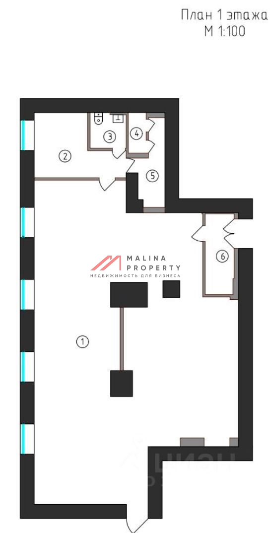 Аренда торгового помещения у метро Автозаводская