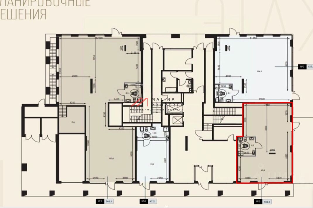 Аренда торгового помещения в БЦ Fili Residens