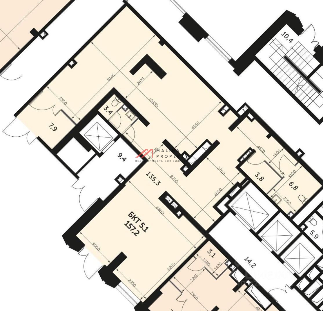 Аренда торгового помещения в жилом комплексе бизнес-класса "Режиссер"