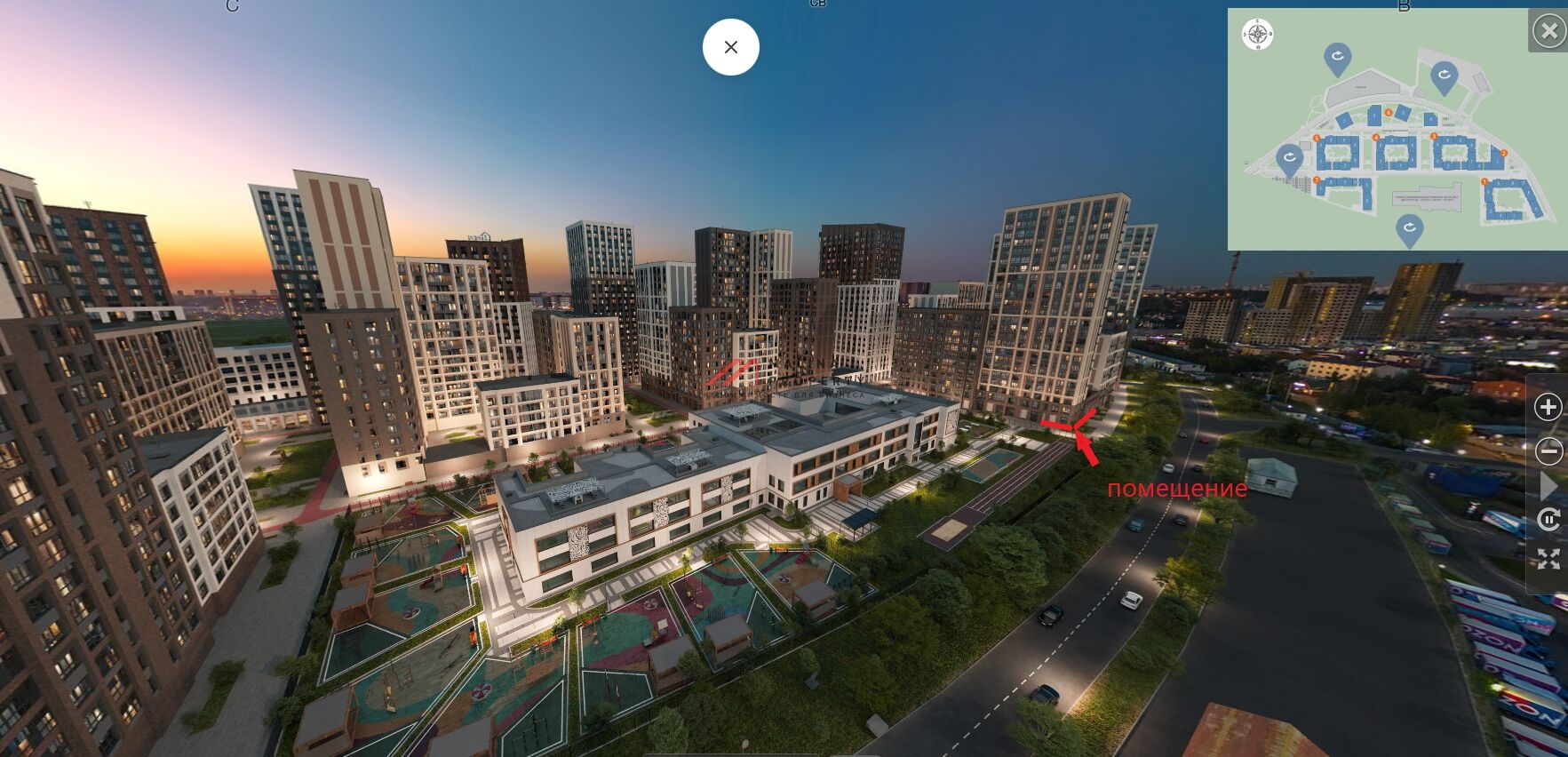 Продажа торгового помещения в ЖК "1-й Саларьевскй"