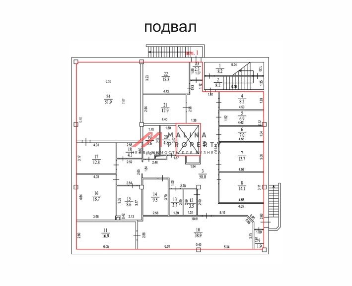 Продажа здания с арендатором поликлиника 