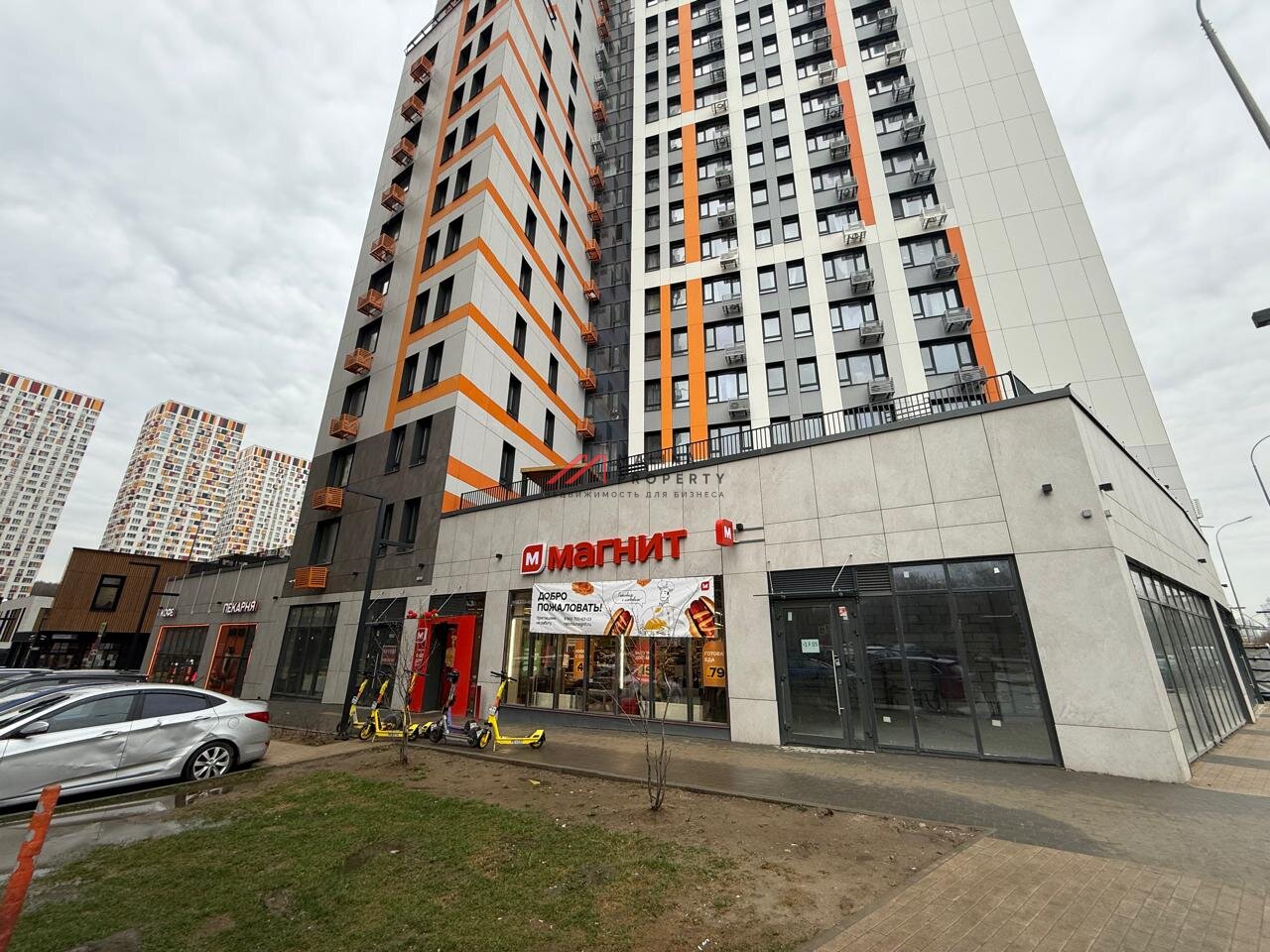 Продажа помещения с арендатором "Магнит" в ЖК Спутник