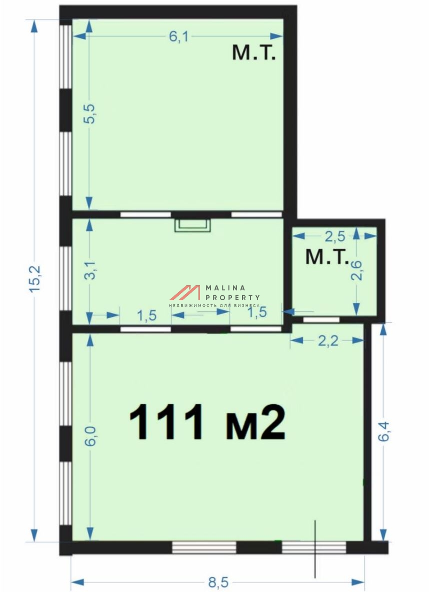 Аренда торгового помещения в ЖК "Середневский Лес"