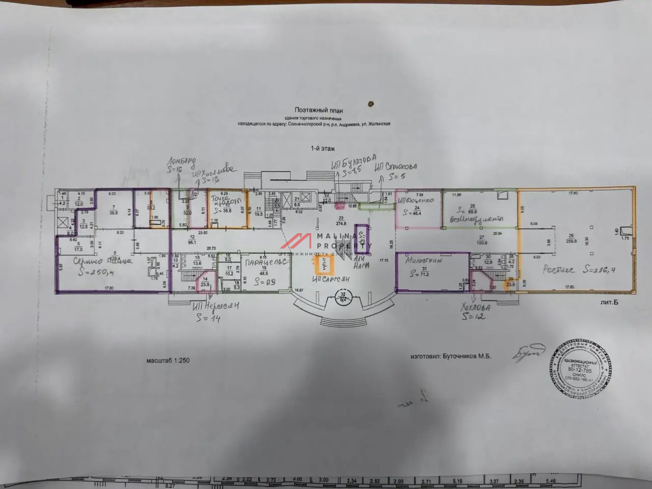 Продажа торгового центра Энергия