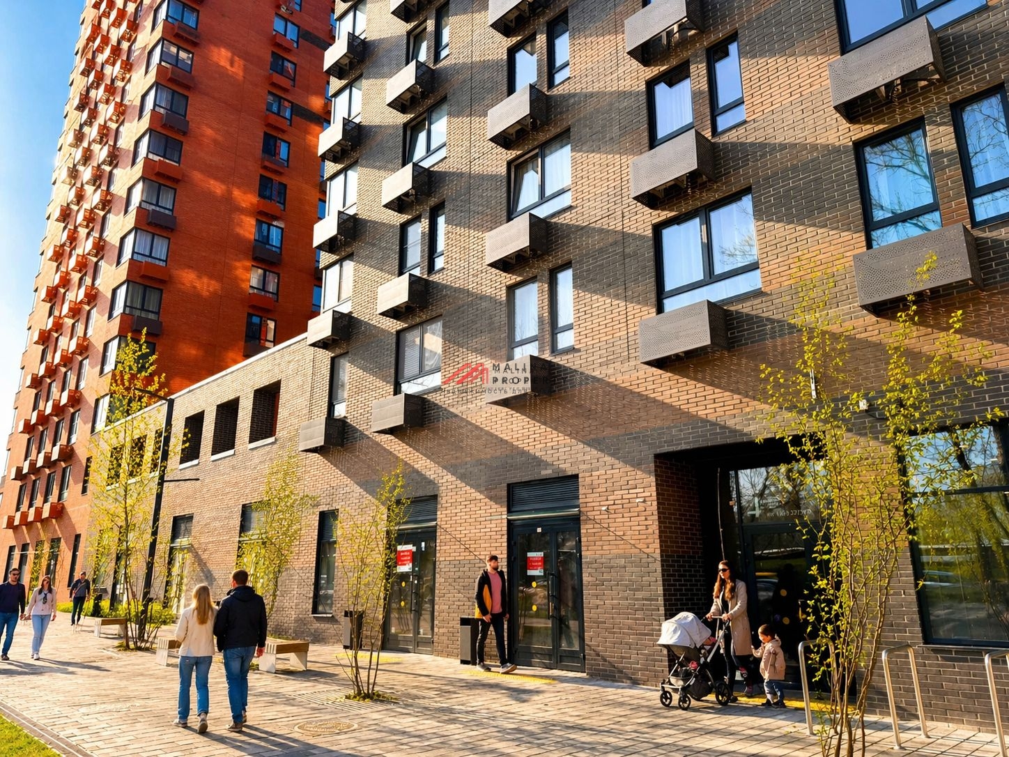 Аренда помещения на 1-й линии в ЖК "2-й Нагатинский" 