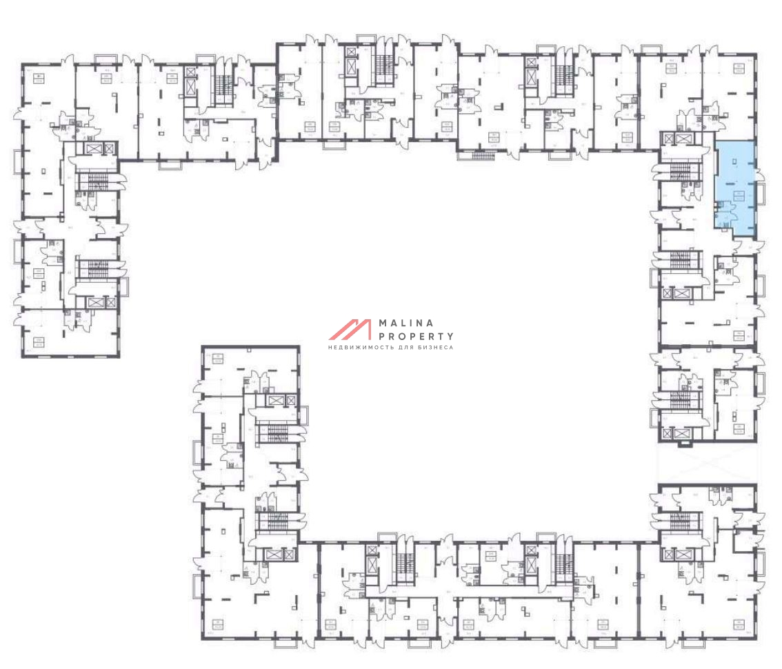 Продажа помещения с арендатором в ЖК "Цветочные поляны"