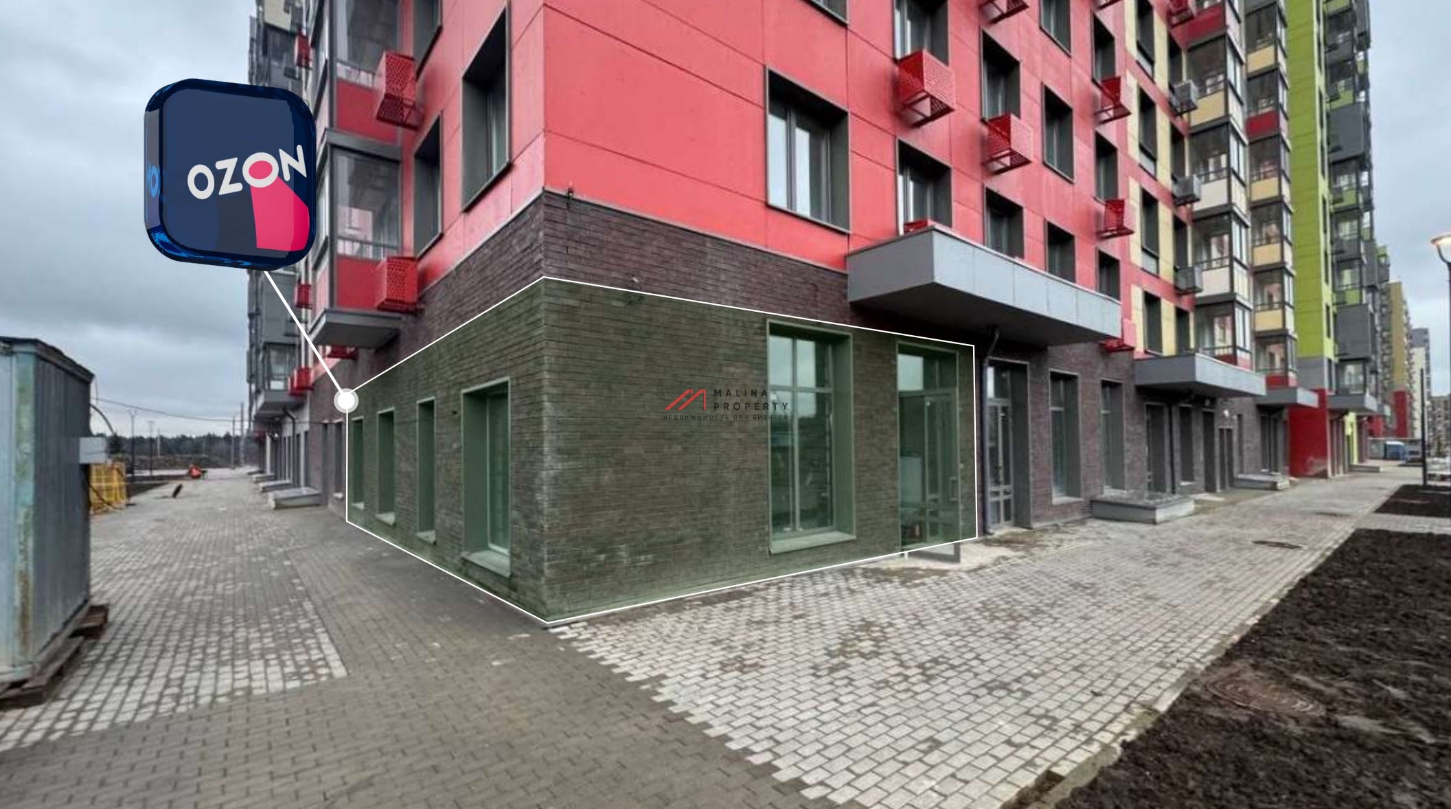 Продажа помещения с арендаторами в ЖК "Цветочные поляны"