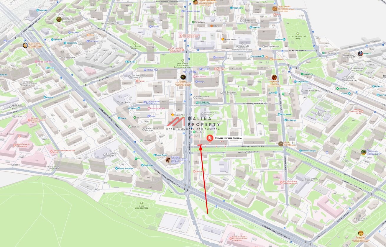 Продажа торгового помещения в районе Войковская 