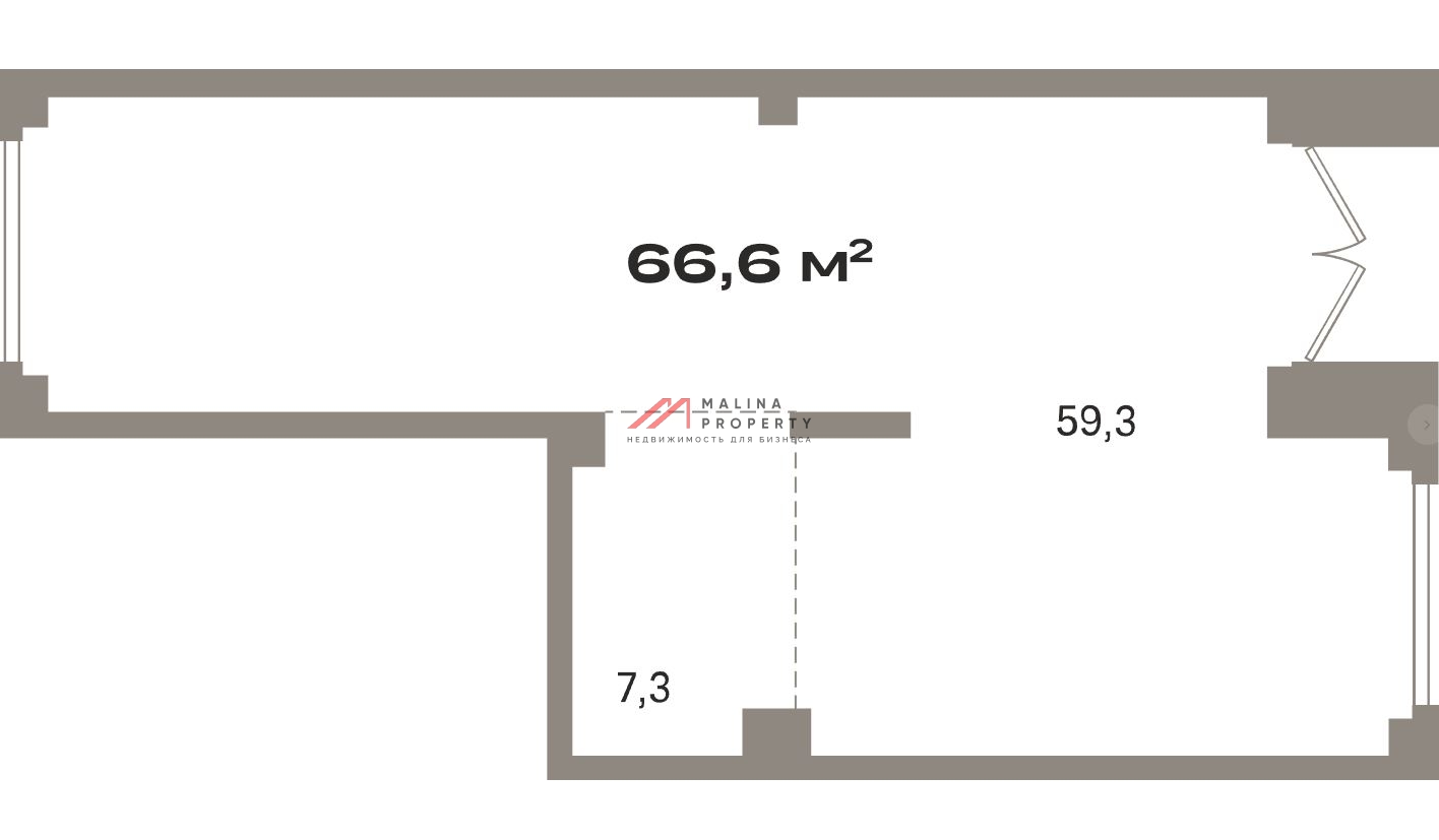 Продажа коммерческого помещения в "Первый квартал"
