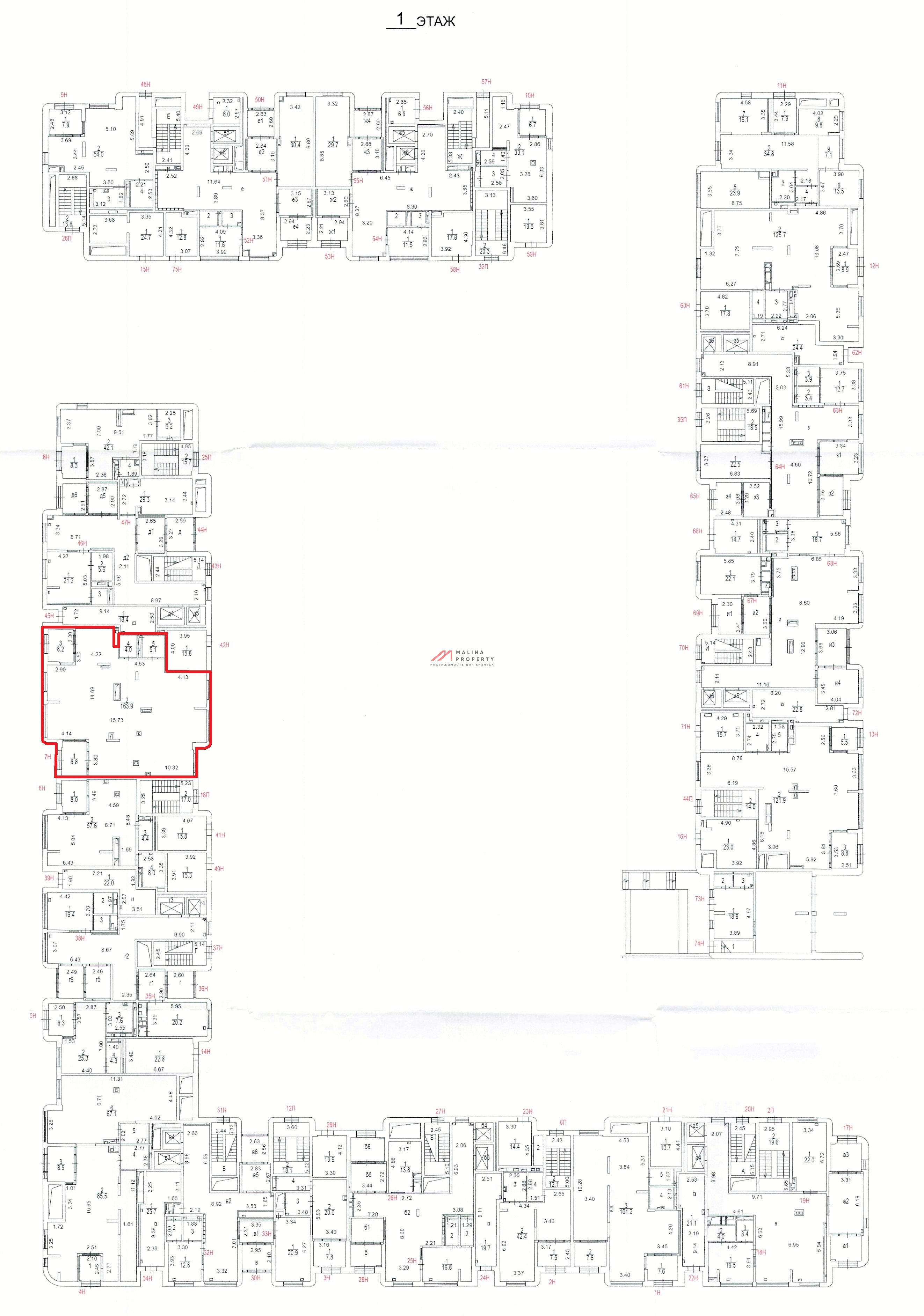Продажа торгового помещения в новом доме