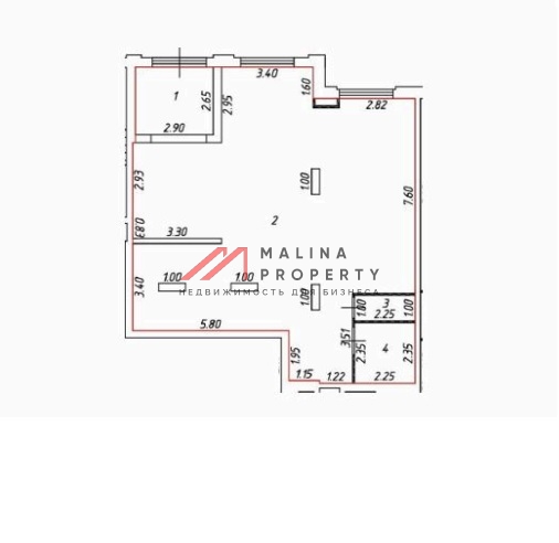 Аренда торгового помещения в ЖК "Римский"