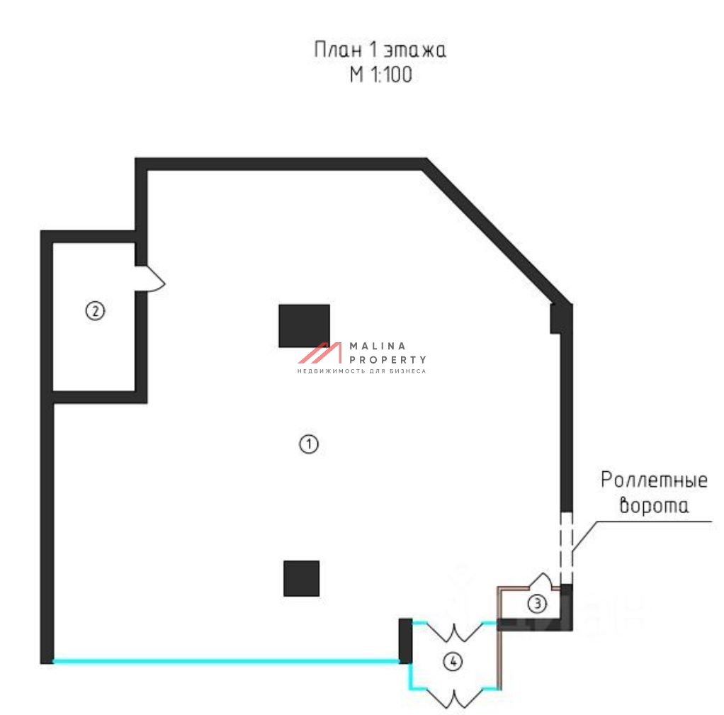 Аренда торгового помещения на Народного Ополчения