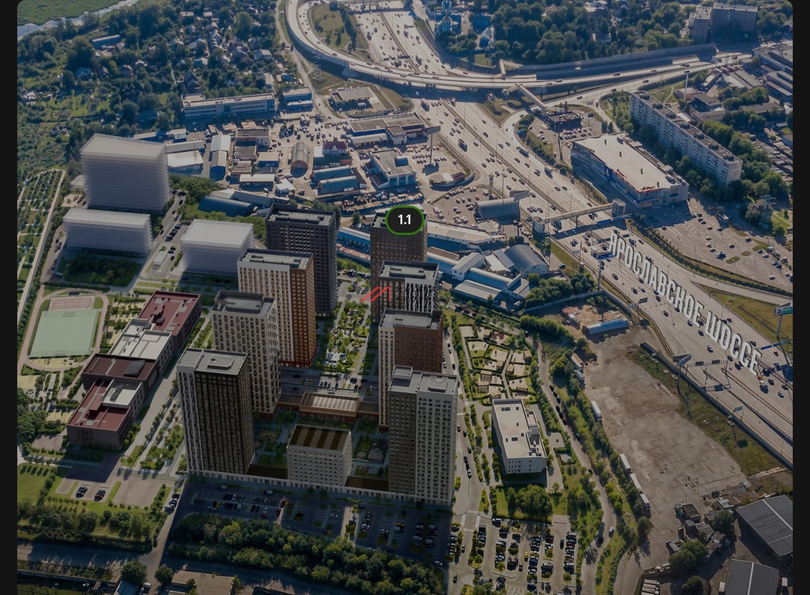 Аренда торгового помещения в ЖК "Ярославский квартал"