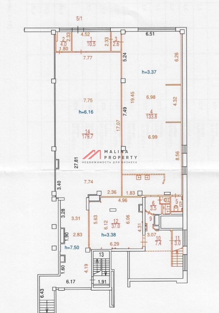 Продажа коммерческого помещение на выходе из метро