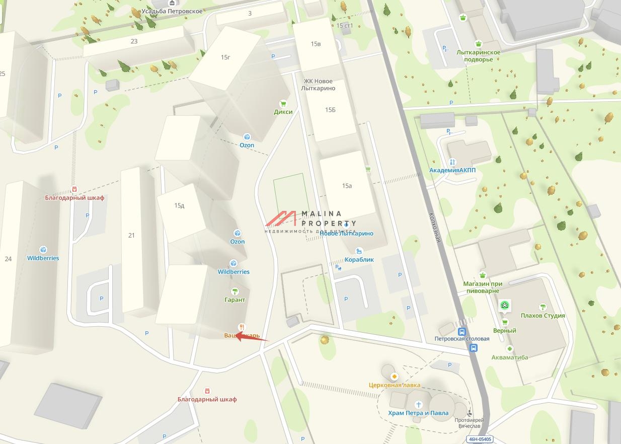 Продажа торгового помещения в ЖК "Гармония парк" 