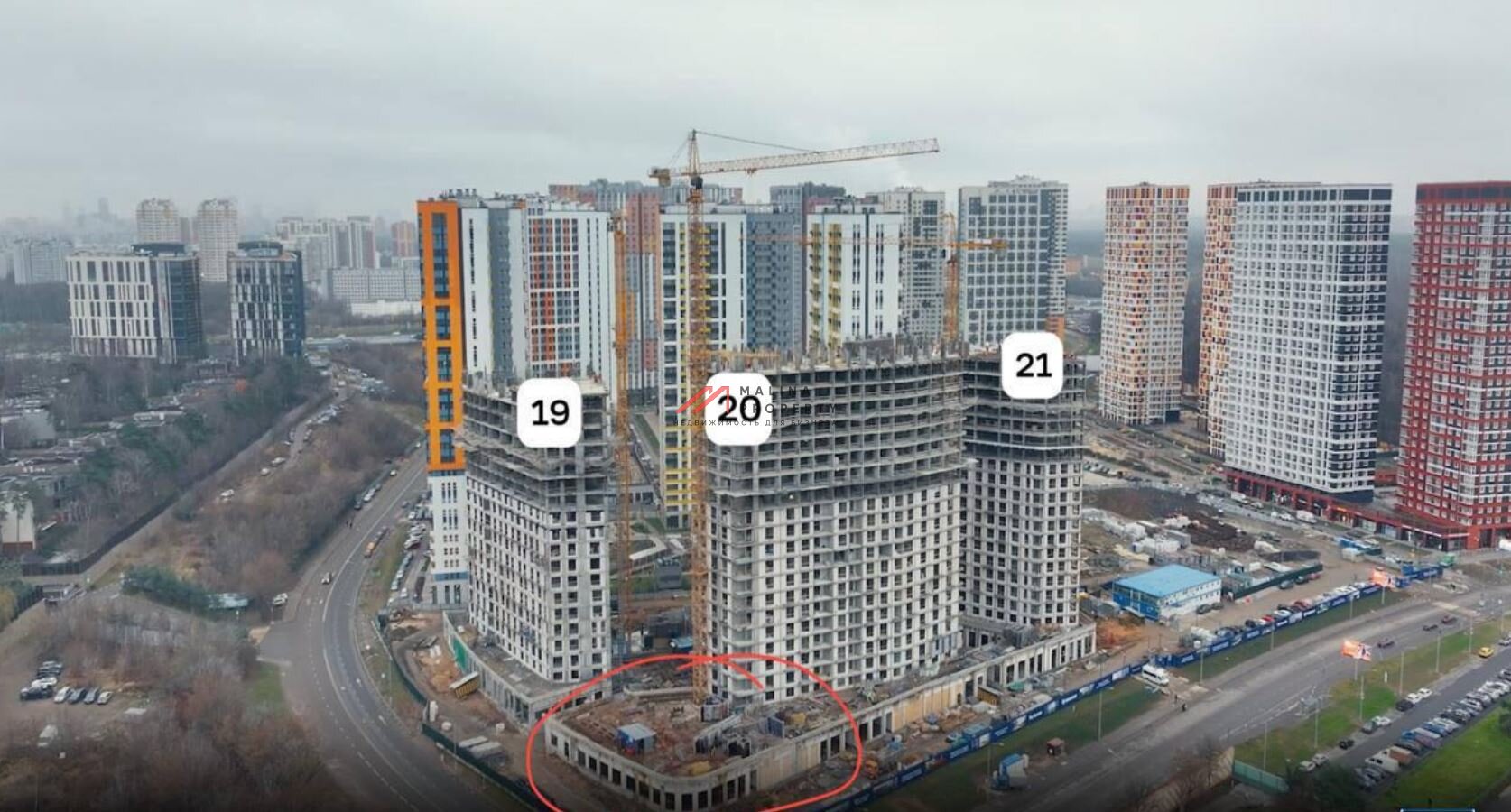Продажа торгового помещения в ЖК «Скай Спутник»